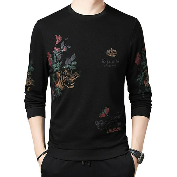 Print Long Sleeves O-Neck Pullover Shirt Sport Blouse Tops Outwear Simayixx Women 3D Christmas Sweatshirt 